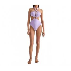 NEW CIN CIN disco hoop swimsuit in periwinkle